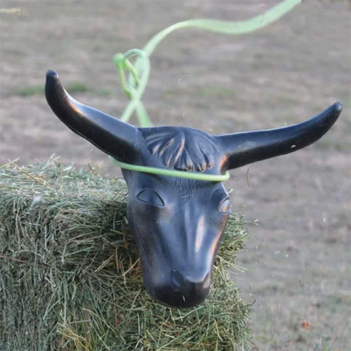 ROPING DUMMY RATTLER STEER HEAD